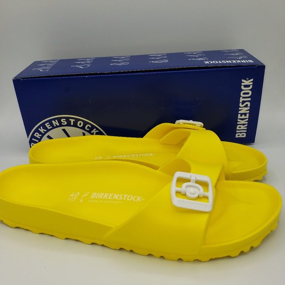 Birkenstock Shoes - 💥HP💥 BIRKENSTOCK Madrid EVA Neon Yellow Sandals